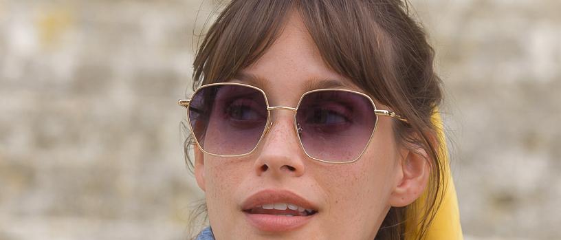 Lunettes de soleil Gold