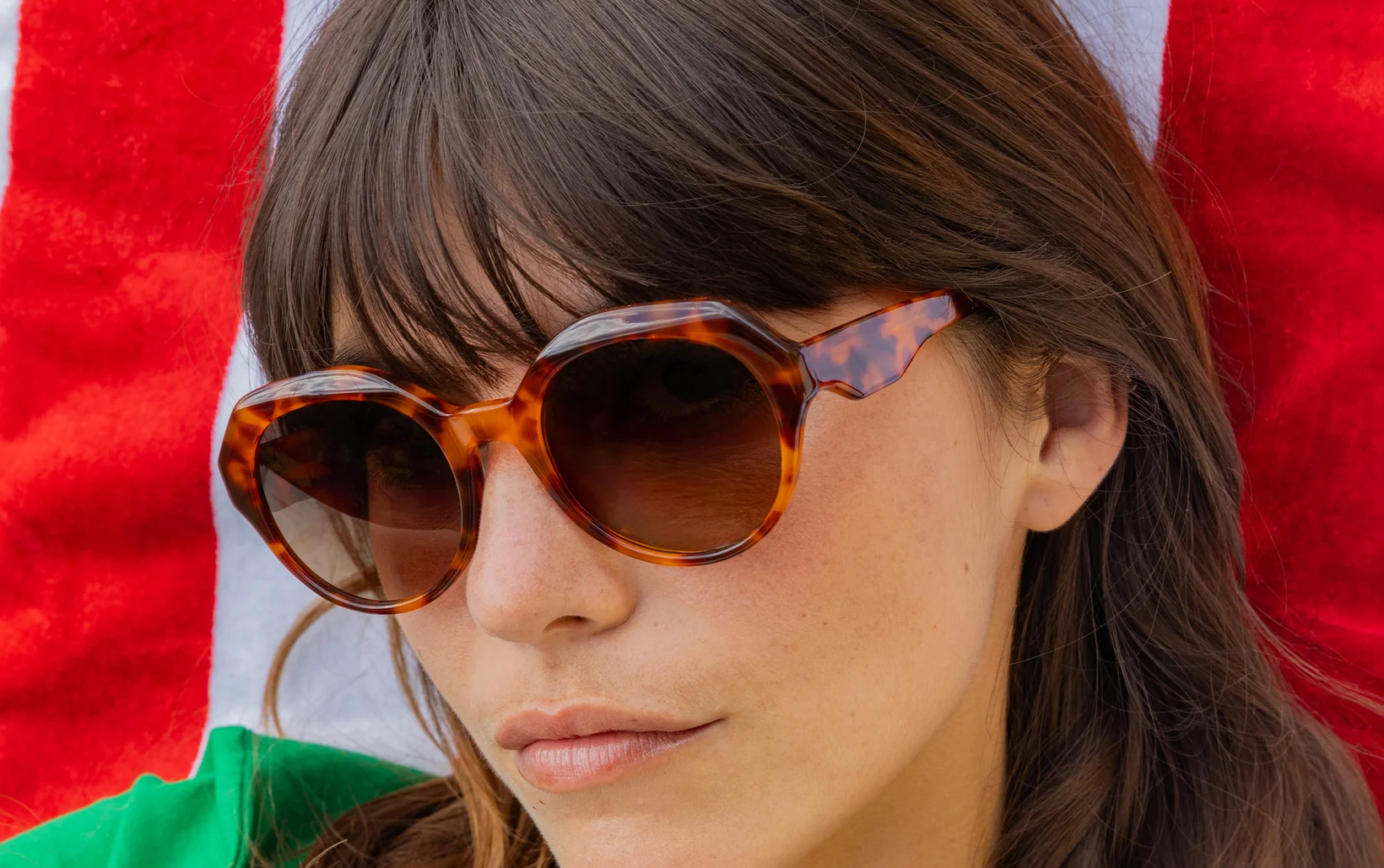 Lunettes de soleil rondes