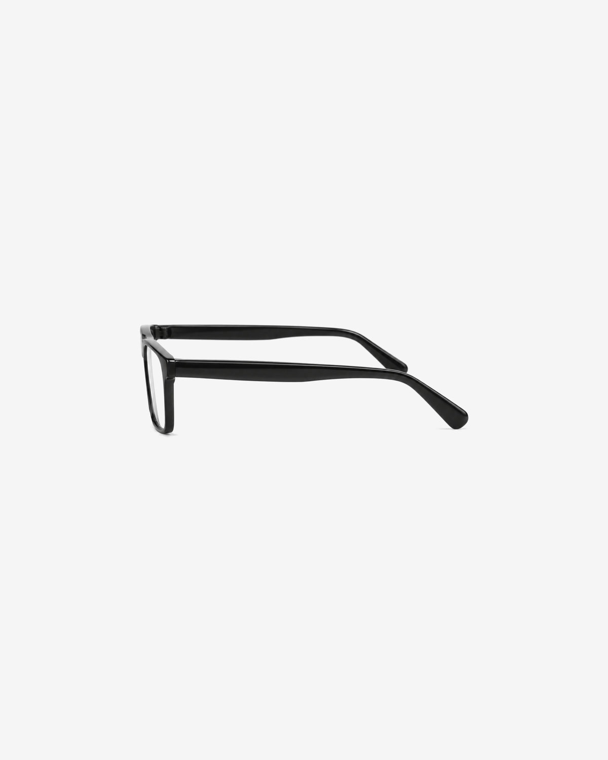 Lunettes de vue 7762P-C1 100% Santé — monture acétate noir, vue de profil