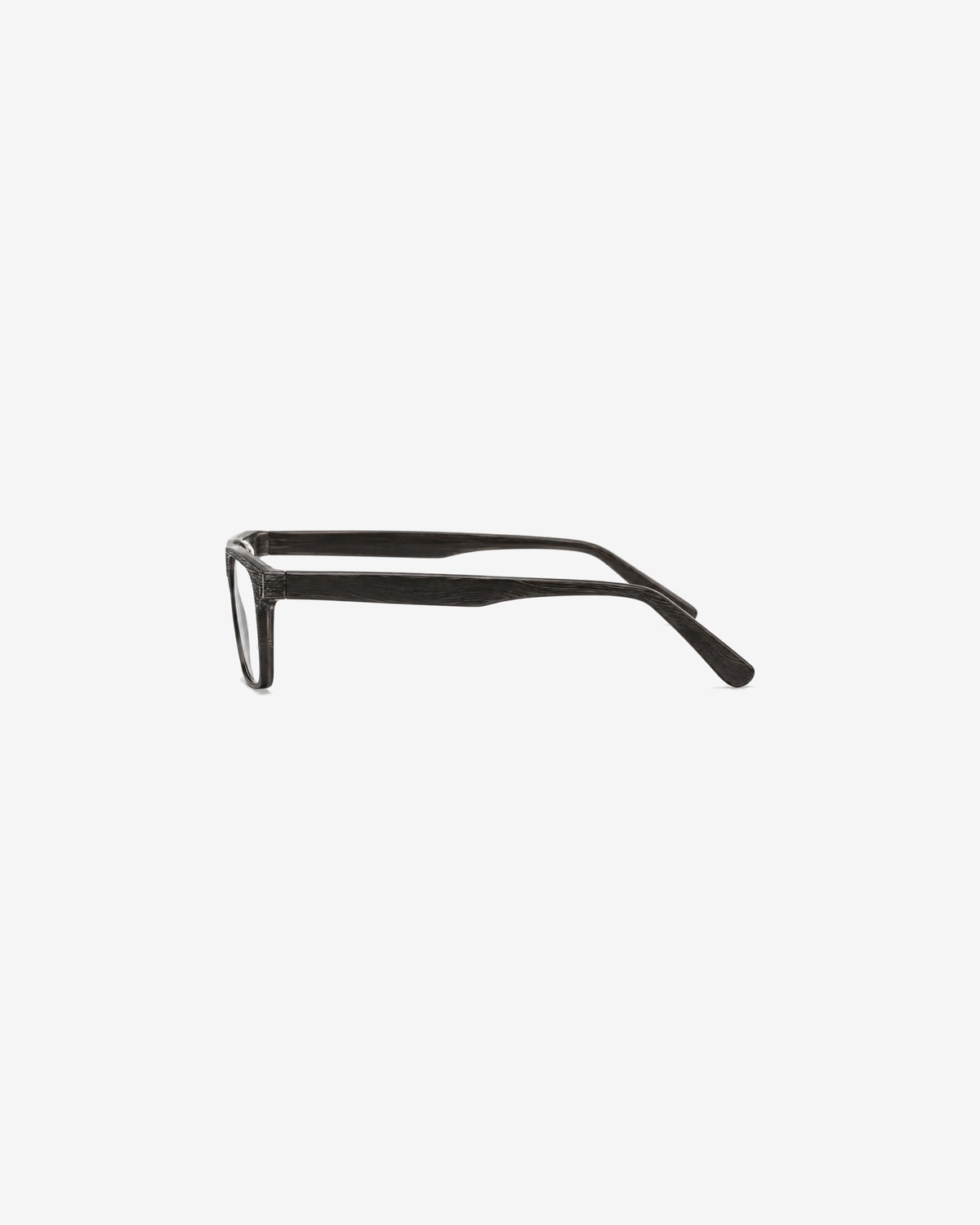 Lunettes de vue 7762P-C2 100% Santé — monture acétate brun effet bois, vue de profil