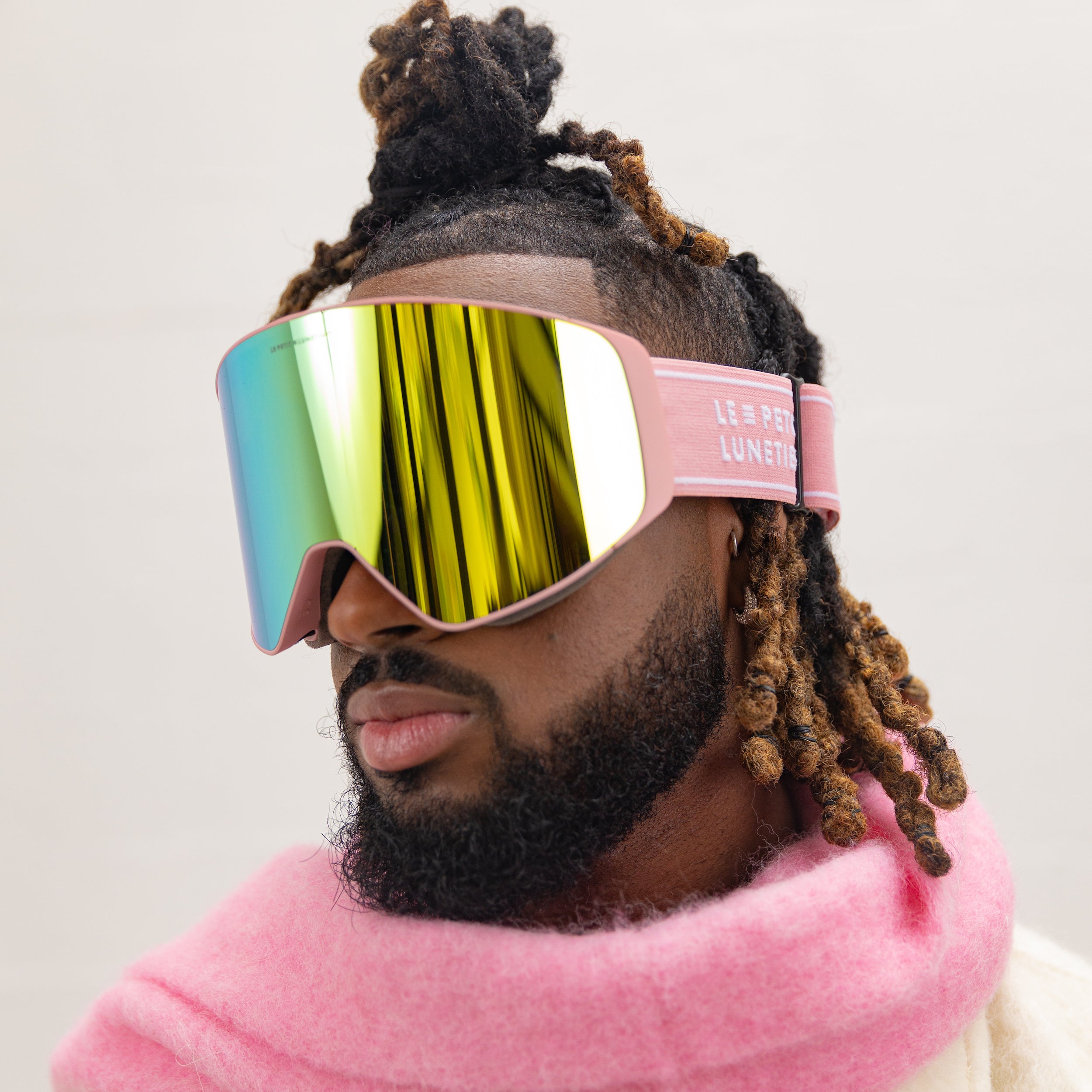 LA CLUSAZ 1100 Ski mask Gold