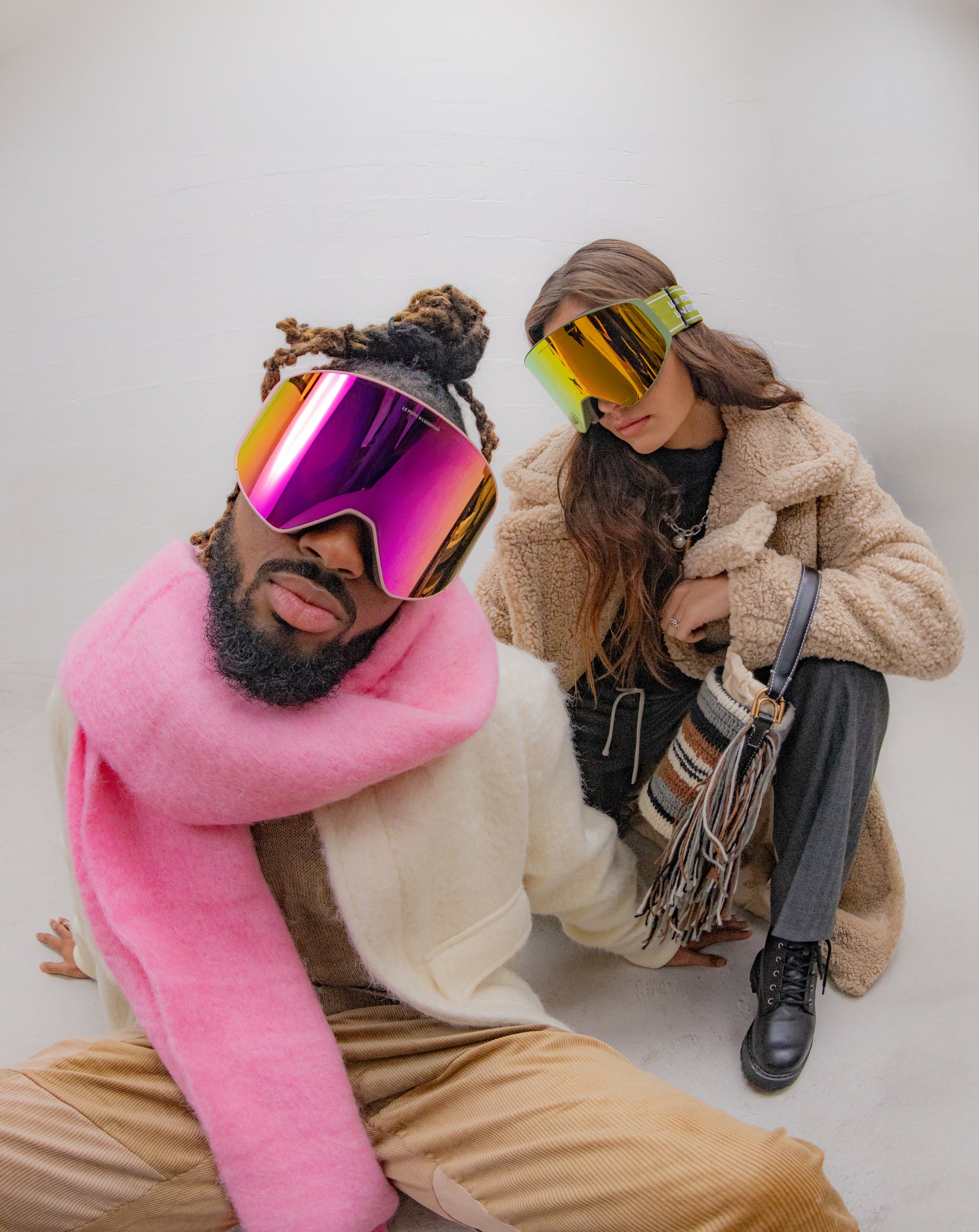 LA CLUSAZ 1100 Ski mask Pink