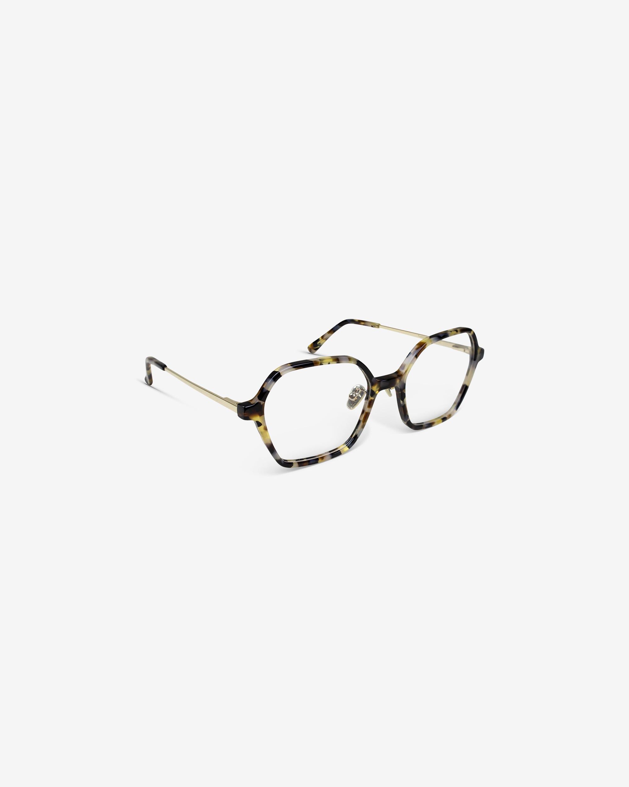 Auggie.S White / Havana - Light Blue