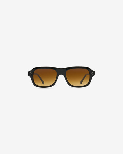 Lunettes de soleil Cade Noir — vue de face
