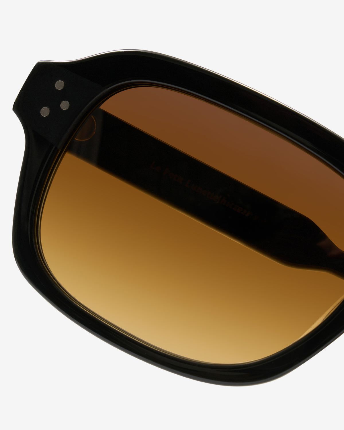 Lunettes de soleil Cade Noir — gros plan sur la branche