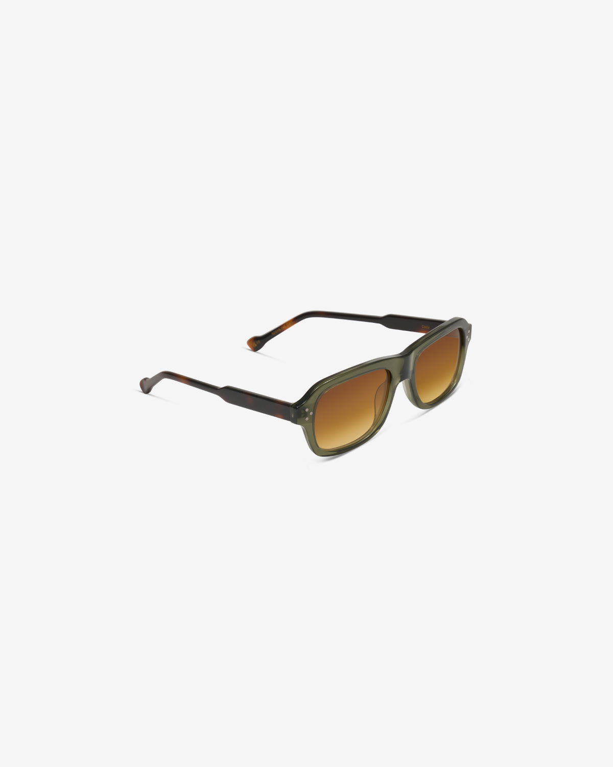 Lunettes de soleil Cade Olive — vue de trois-quarts
