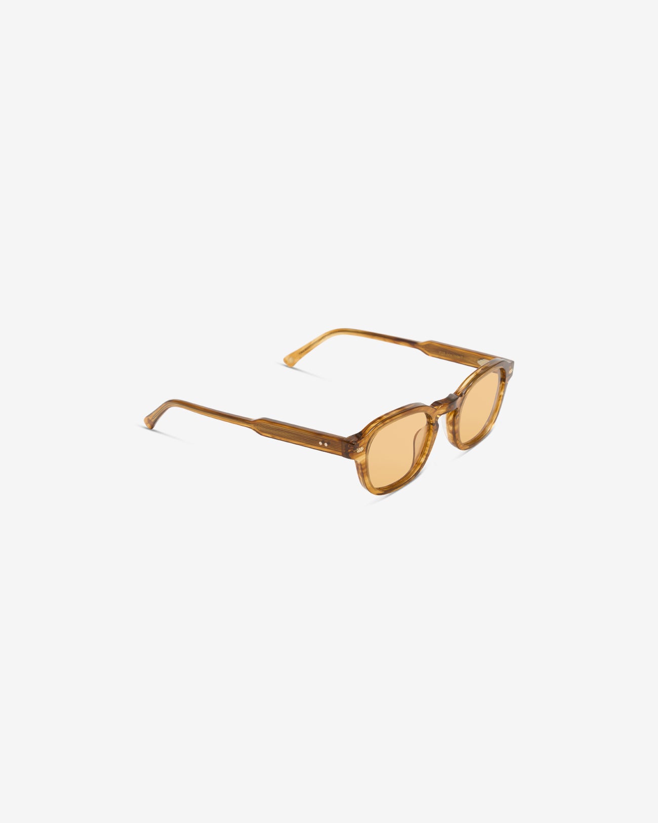 Lunettes de soleil Harold Miel — monture pantos acétate, vue de trois-quarts