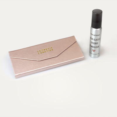 Pack Étui Rose Gold + Spray