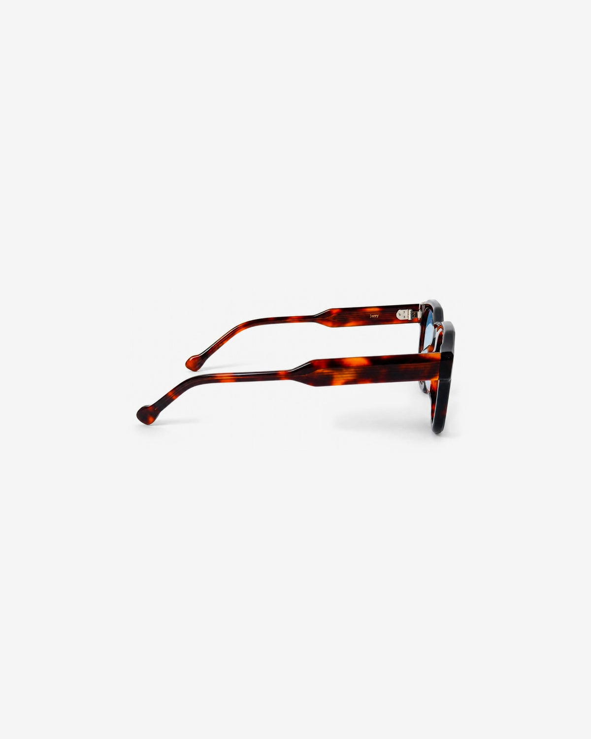 Lunettes de soleil Jerry.S Écaille — monture pantos acétate, vue de profil