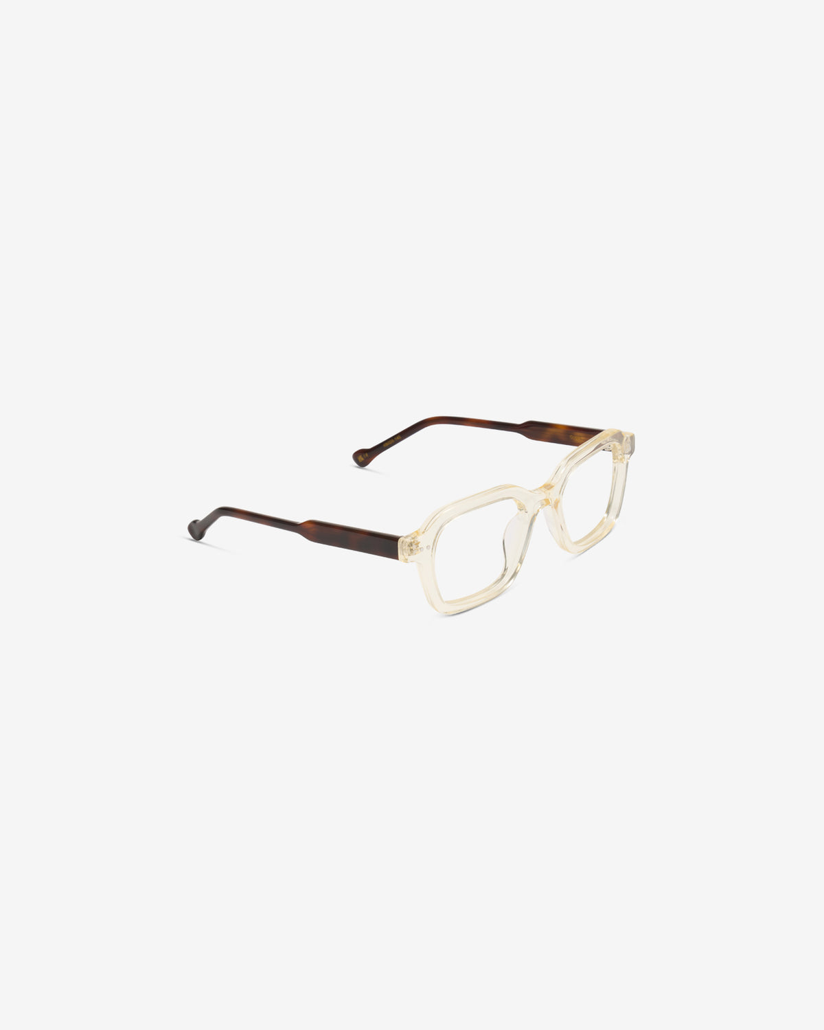 Monture optique Orion Champagne — vue de trois-quarts