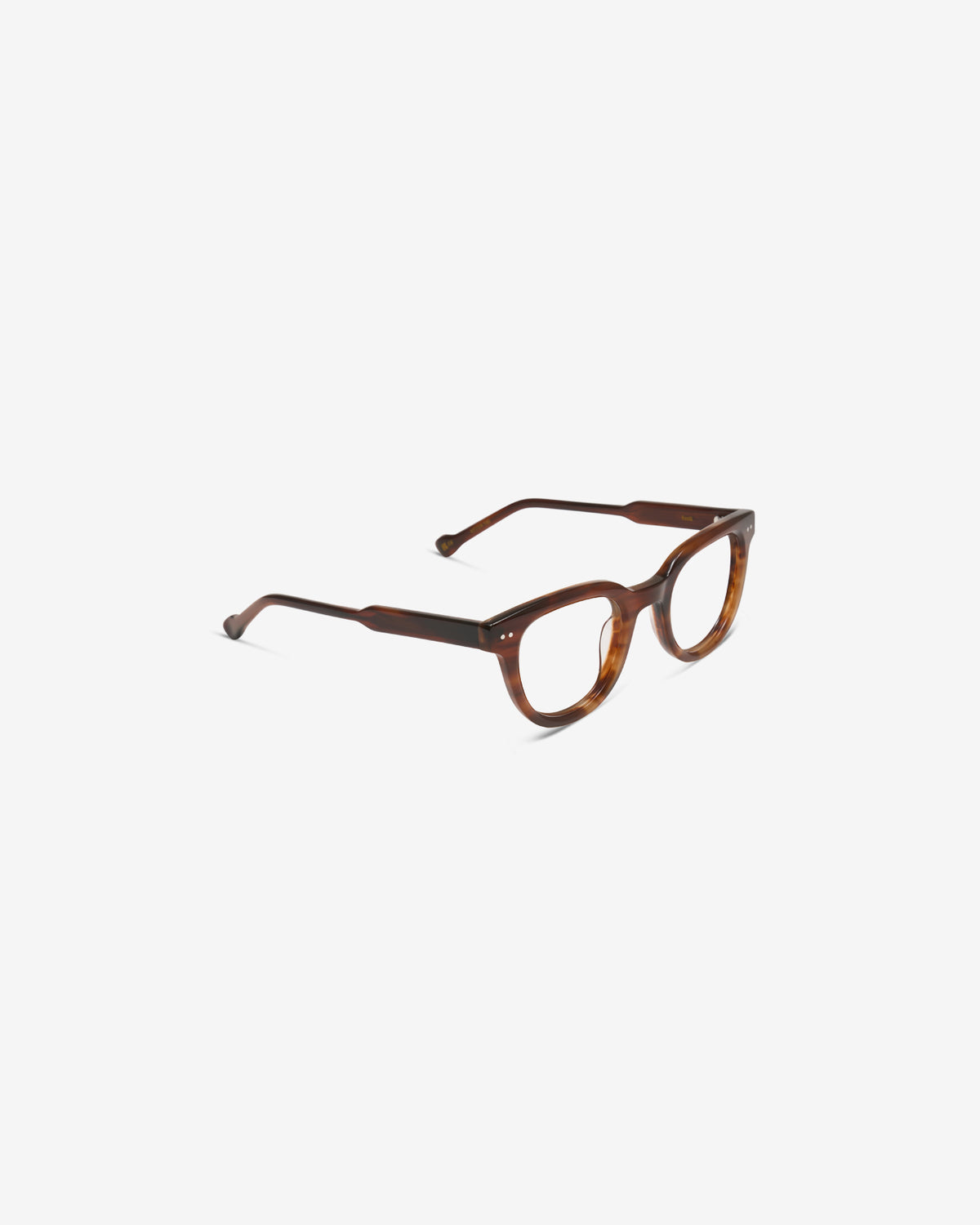 Monture optique Scott Ecaille — vue de trois-quarts