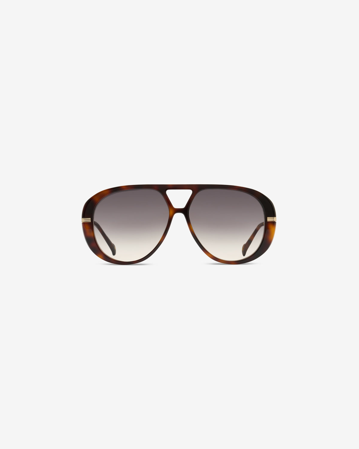 Lunettes de soleil Selena Ecaille — vue de face