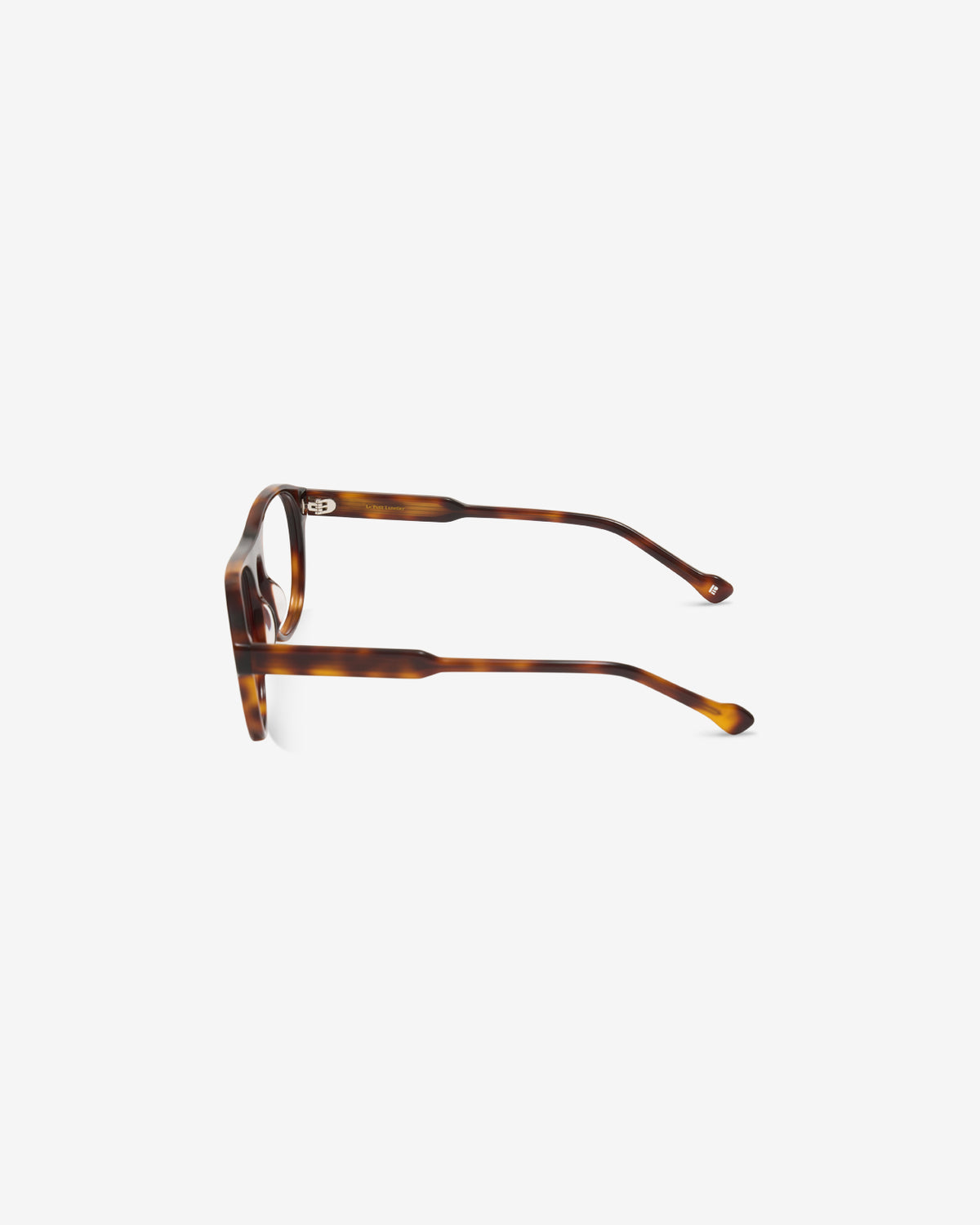 Monture optique Seymour Ecaille — vue de profil