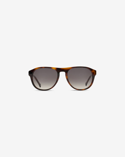 Lunettes de soleil Seymour Ecaille — vue de face