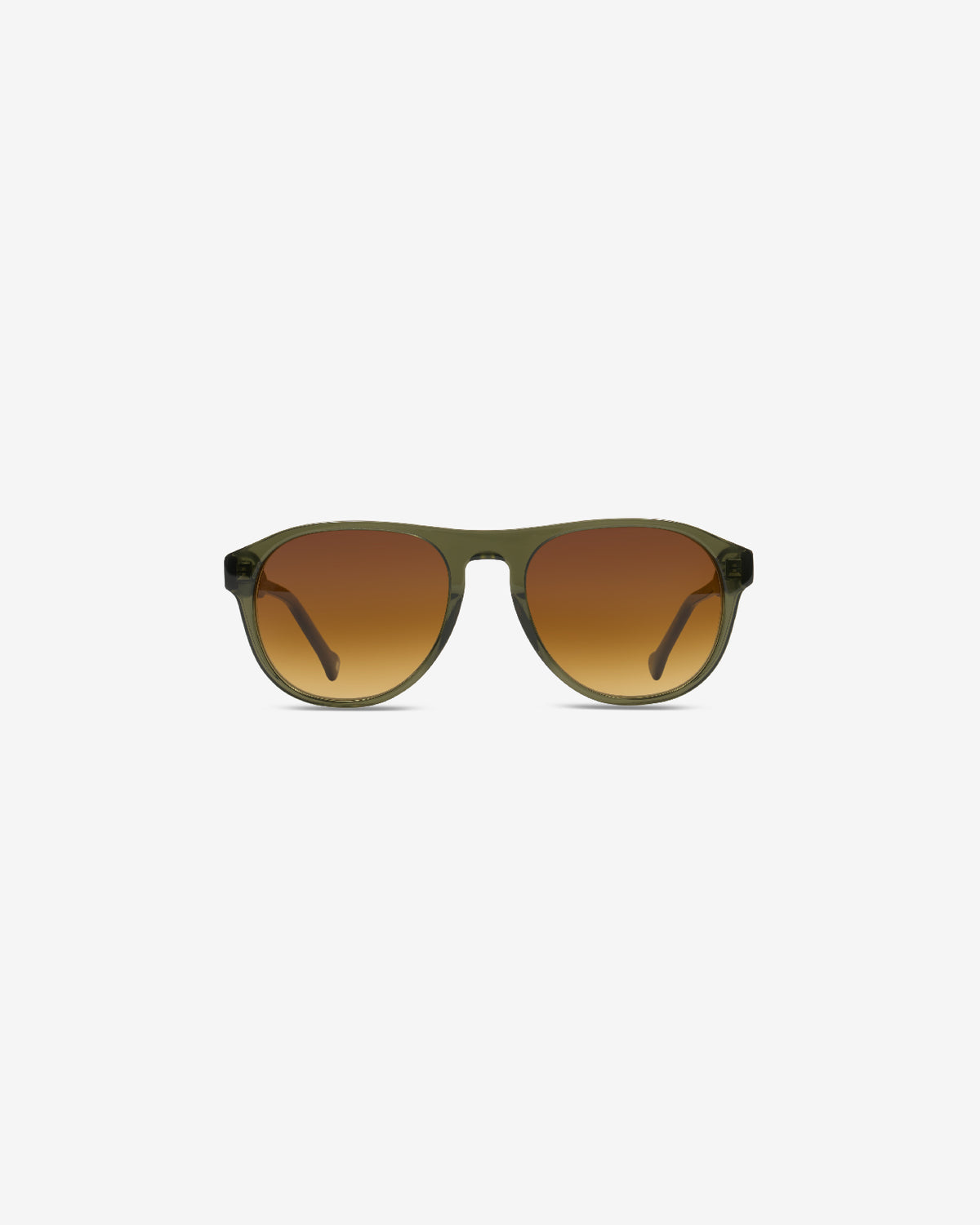 Lunettes de soleil Seymour Olive — vue de face