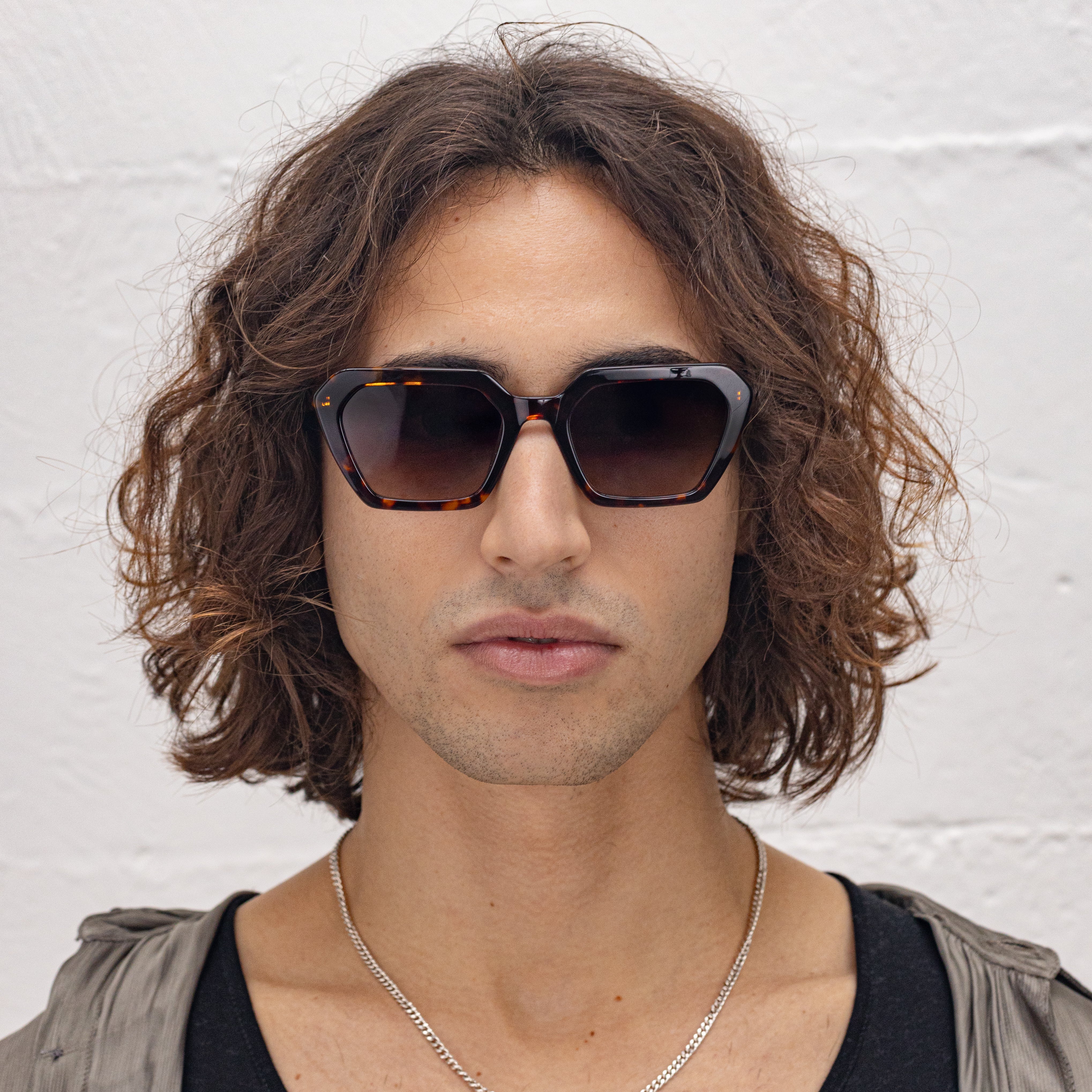 Alex.L Brown / Havana - Sunglasses