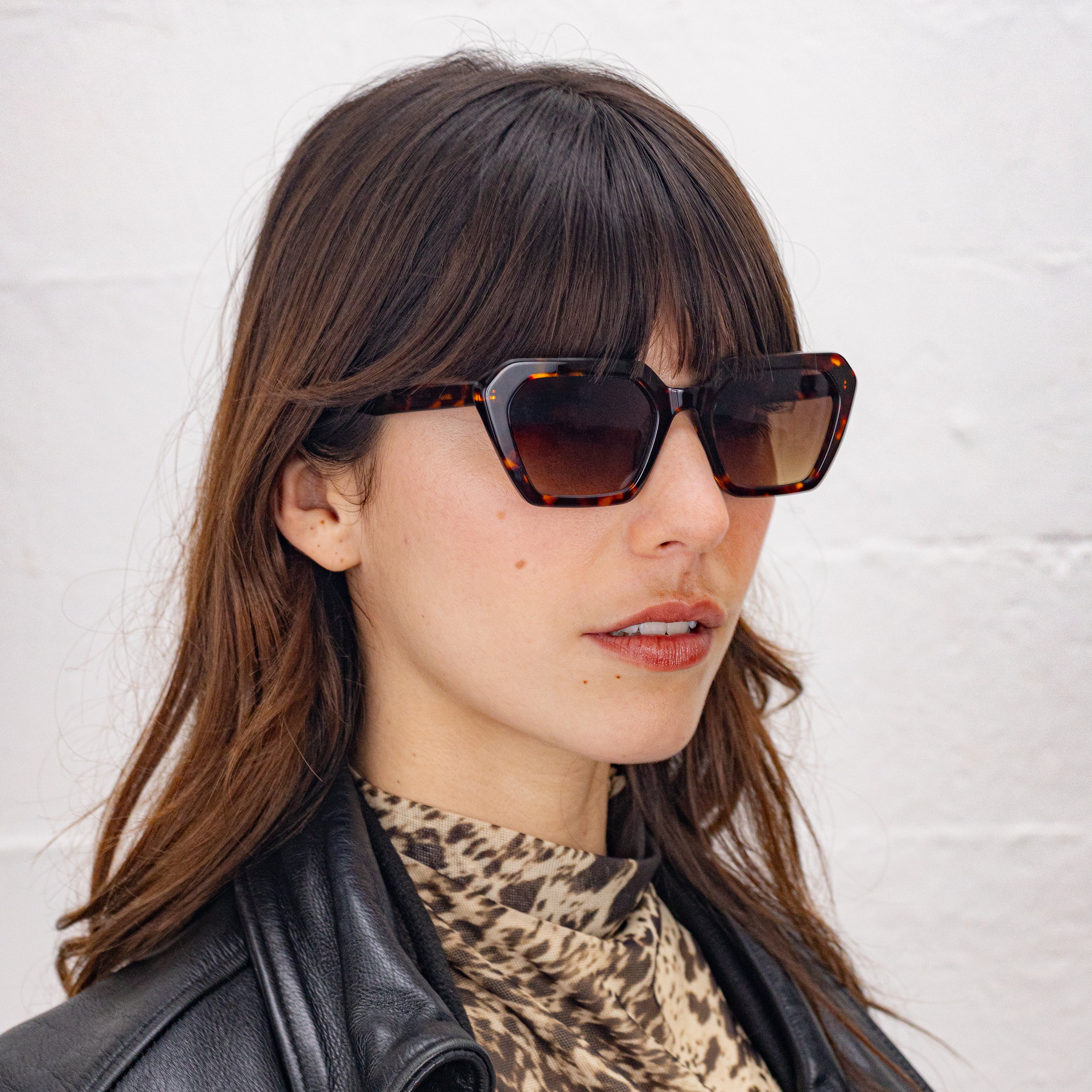 Alex.L Brown / Havana - Sunglasses