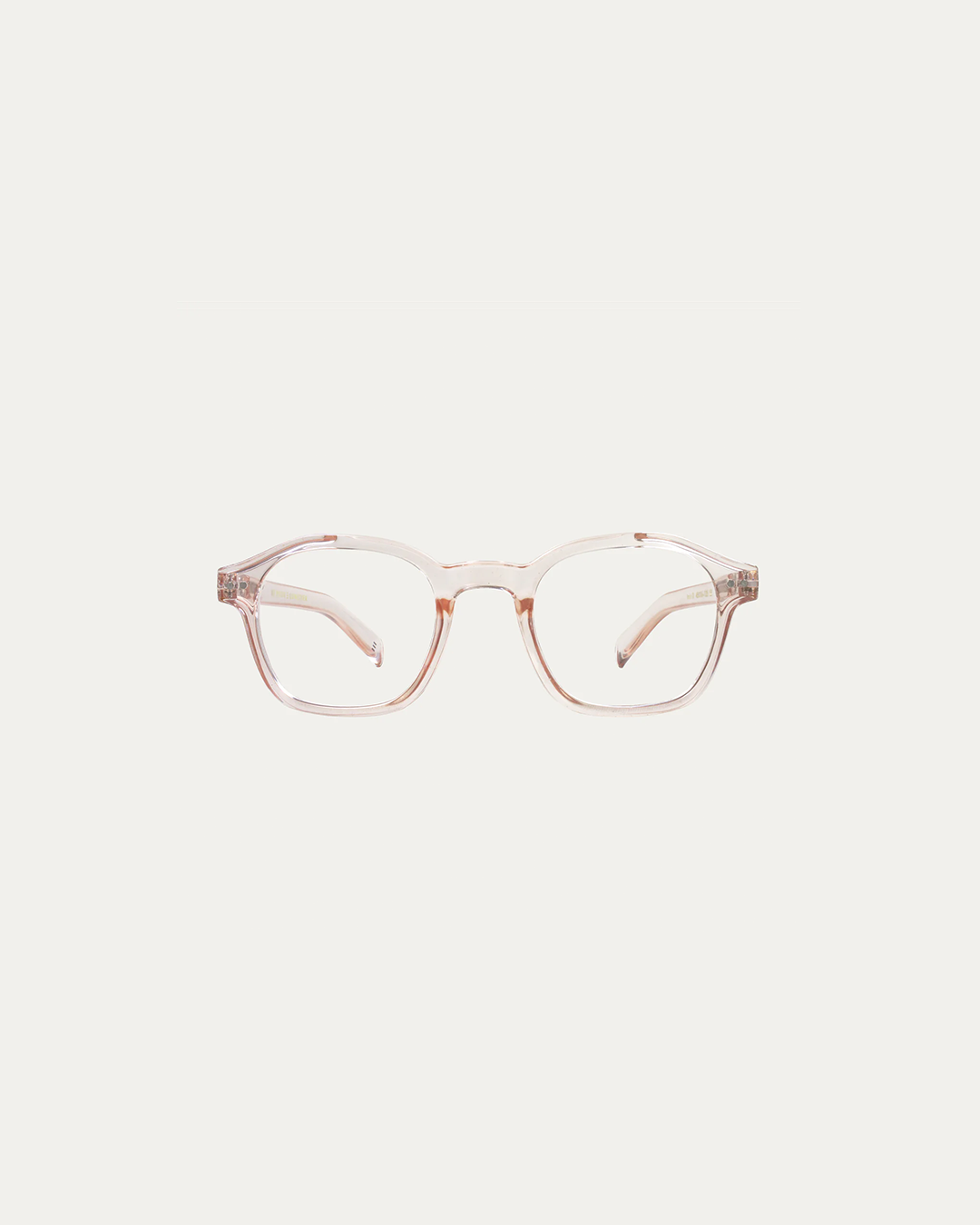 Jade.Q Pink Transparent - Blue Light
