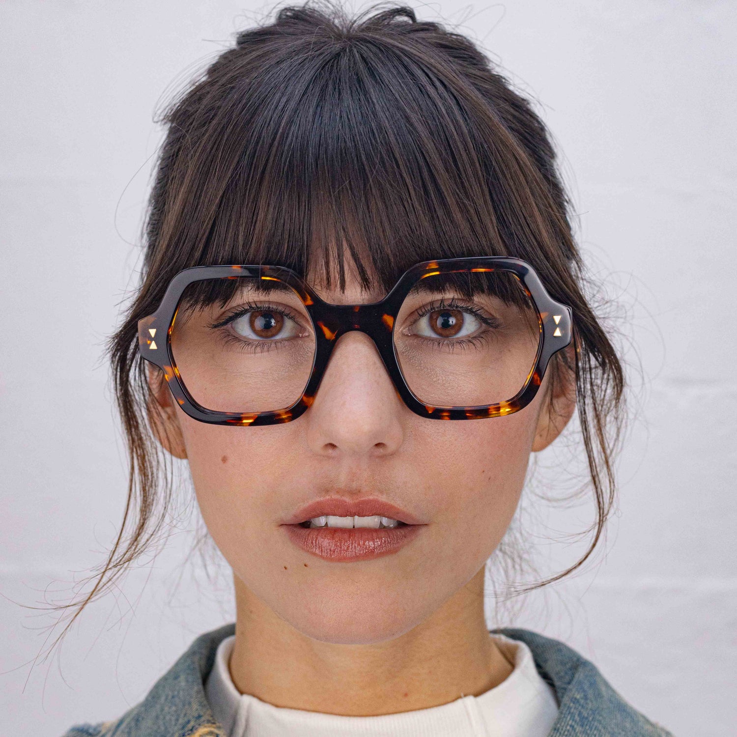 Femme portant des lunettes de vue Le Petit Lunetier