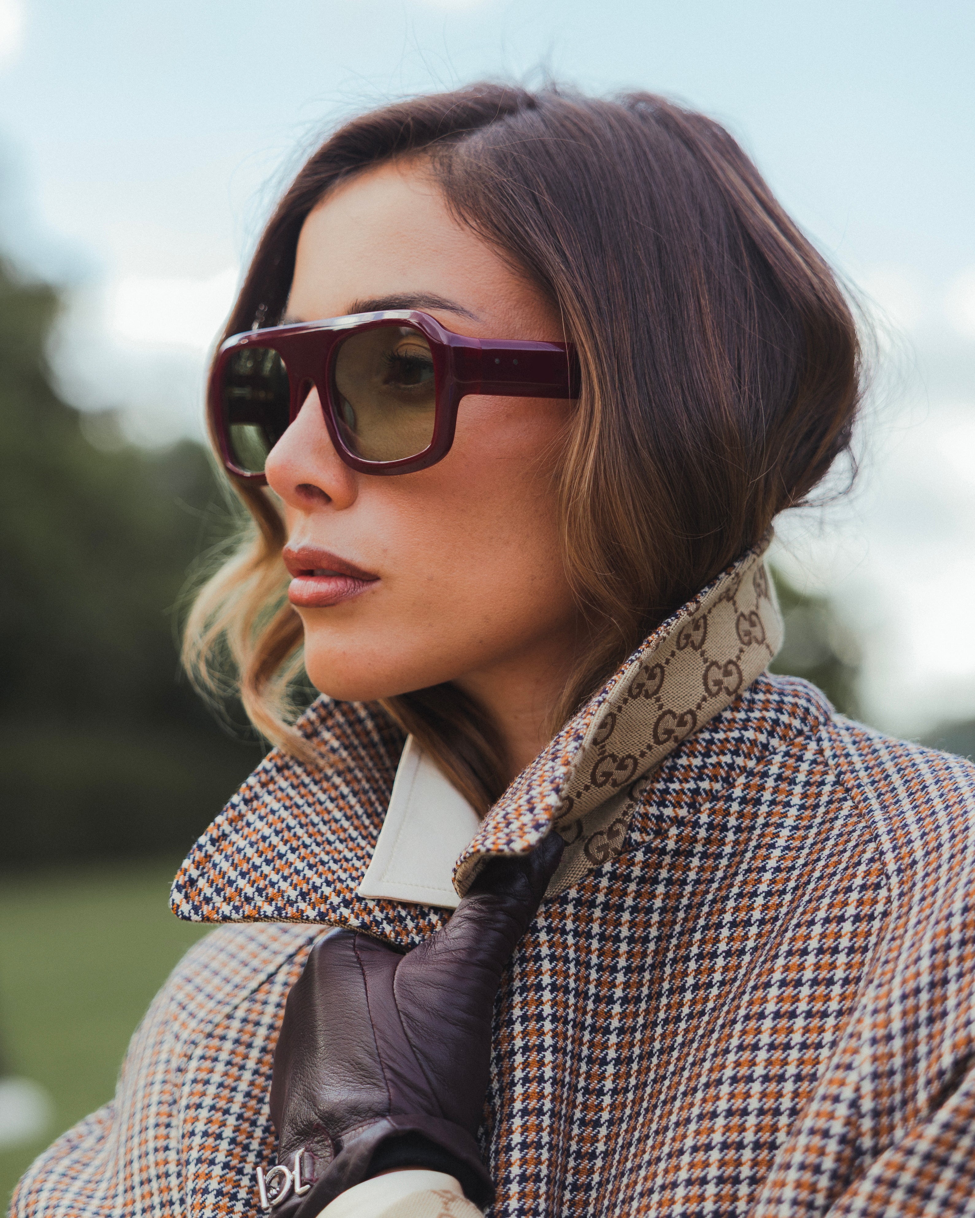 Beaurivage Burgundy - Sunglasses