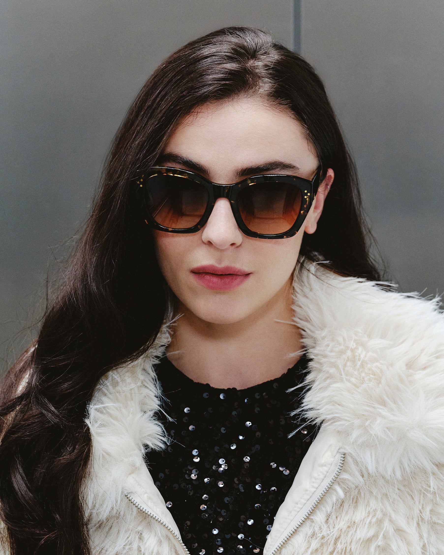 Chiara White / Havana - Sunglasses