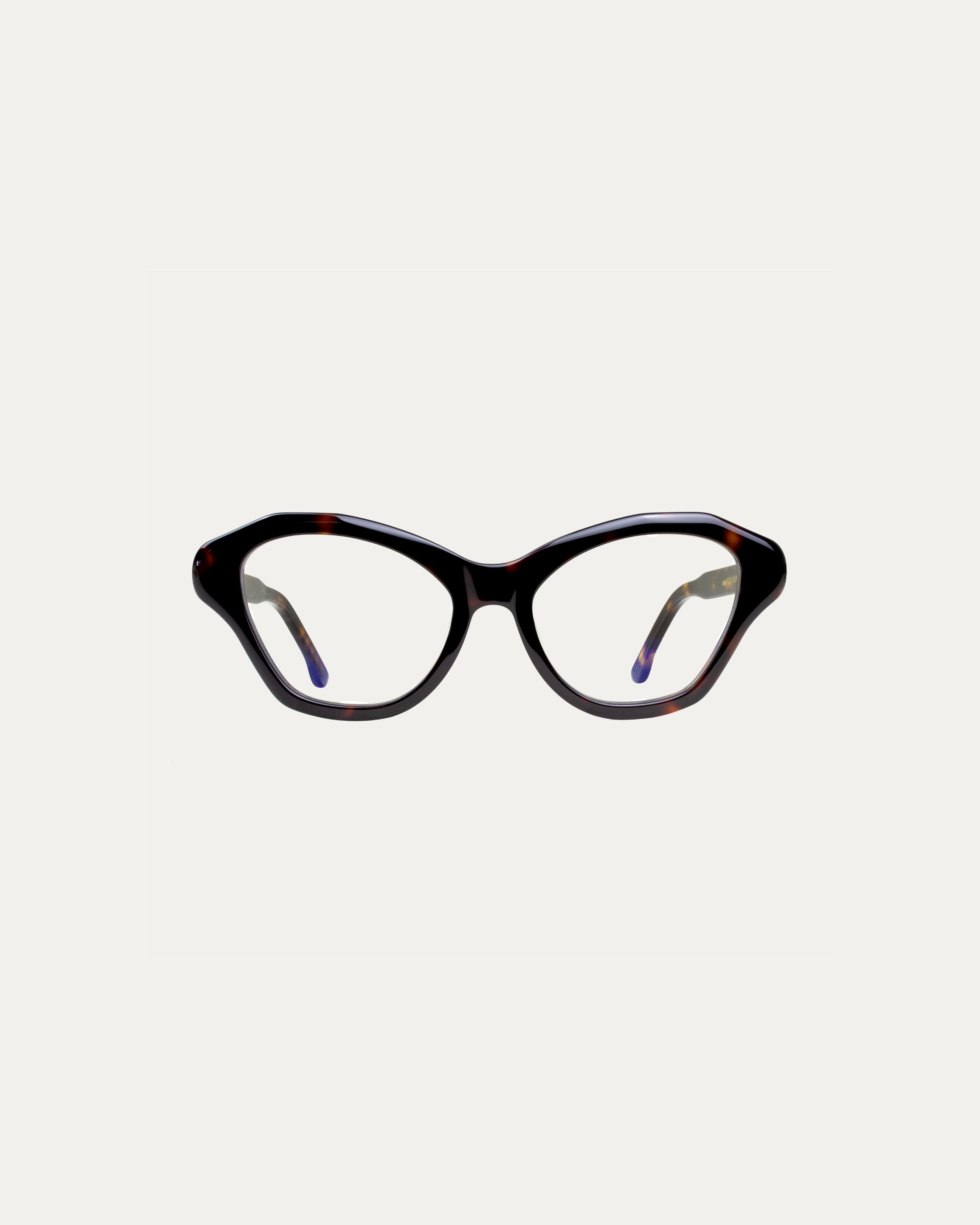 Lunettes de vue Izzy.H Écaille — monture papillon acétate, vue de face