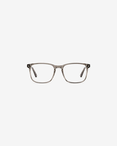 Lunettes de vue 7749P-C3 100% Santé — monture acétate gris cristal, vue de face