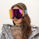 AVORIAZ 1800 Máscara de esquí Rosa Le Petit Lunetier