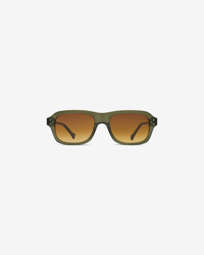 Lunettes de soleil Cade Olive — vue de face