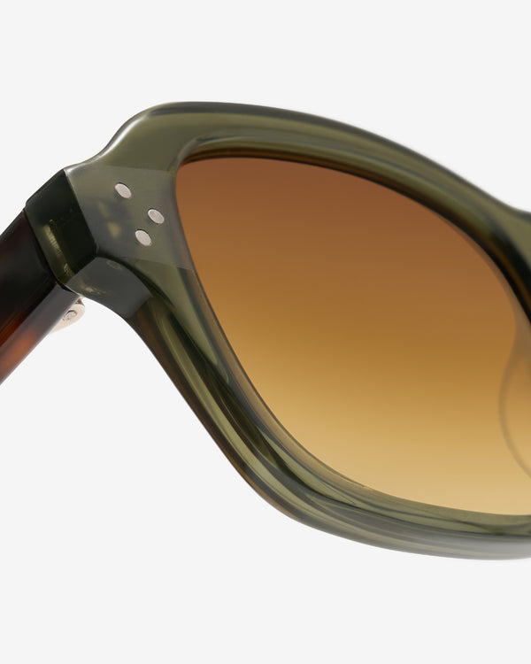 Cade Olive : lunettes solaires acétate olive