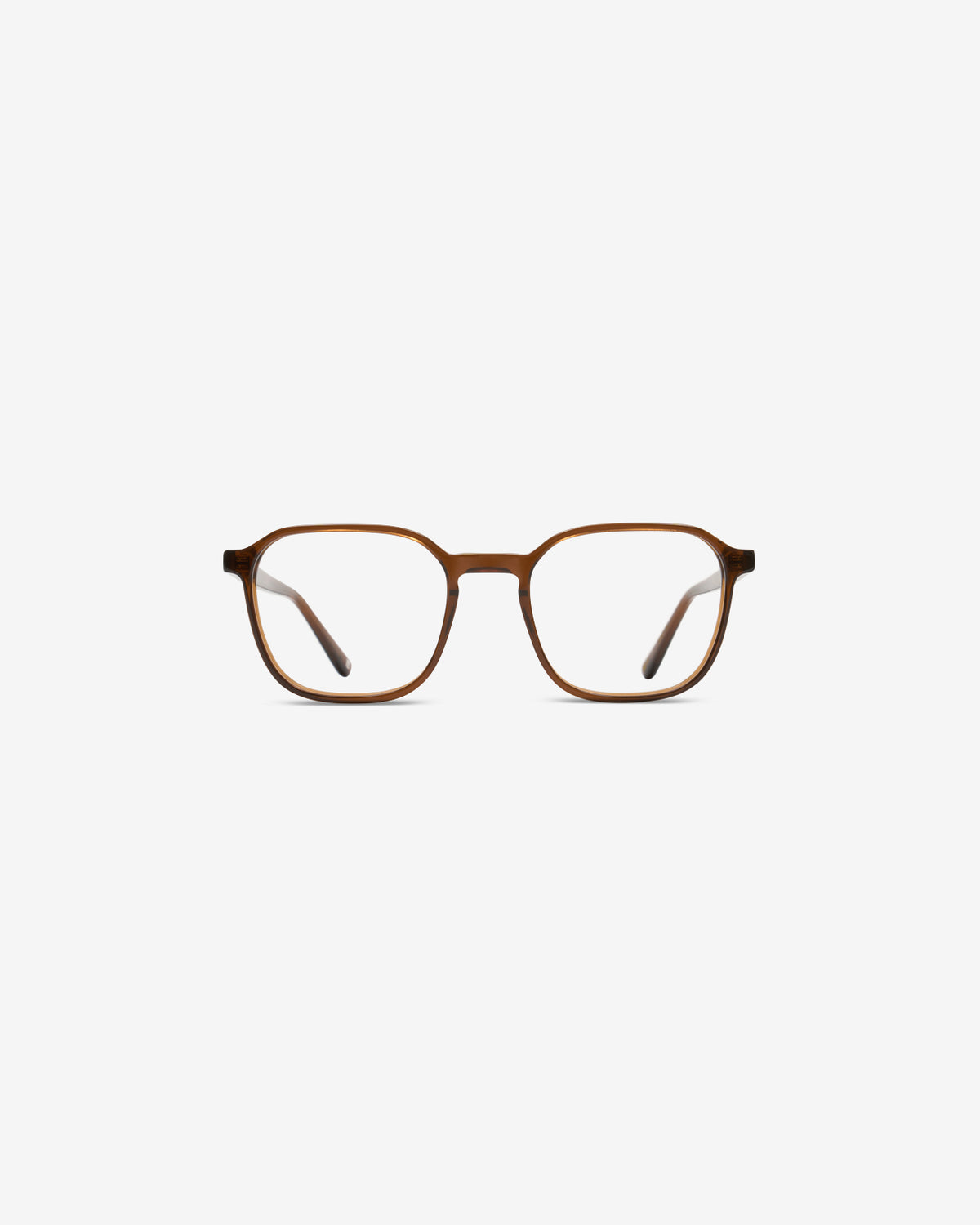 Monture optique Flynn Marron — vue de face