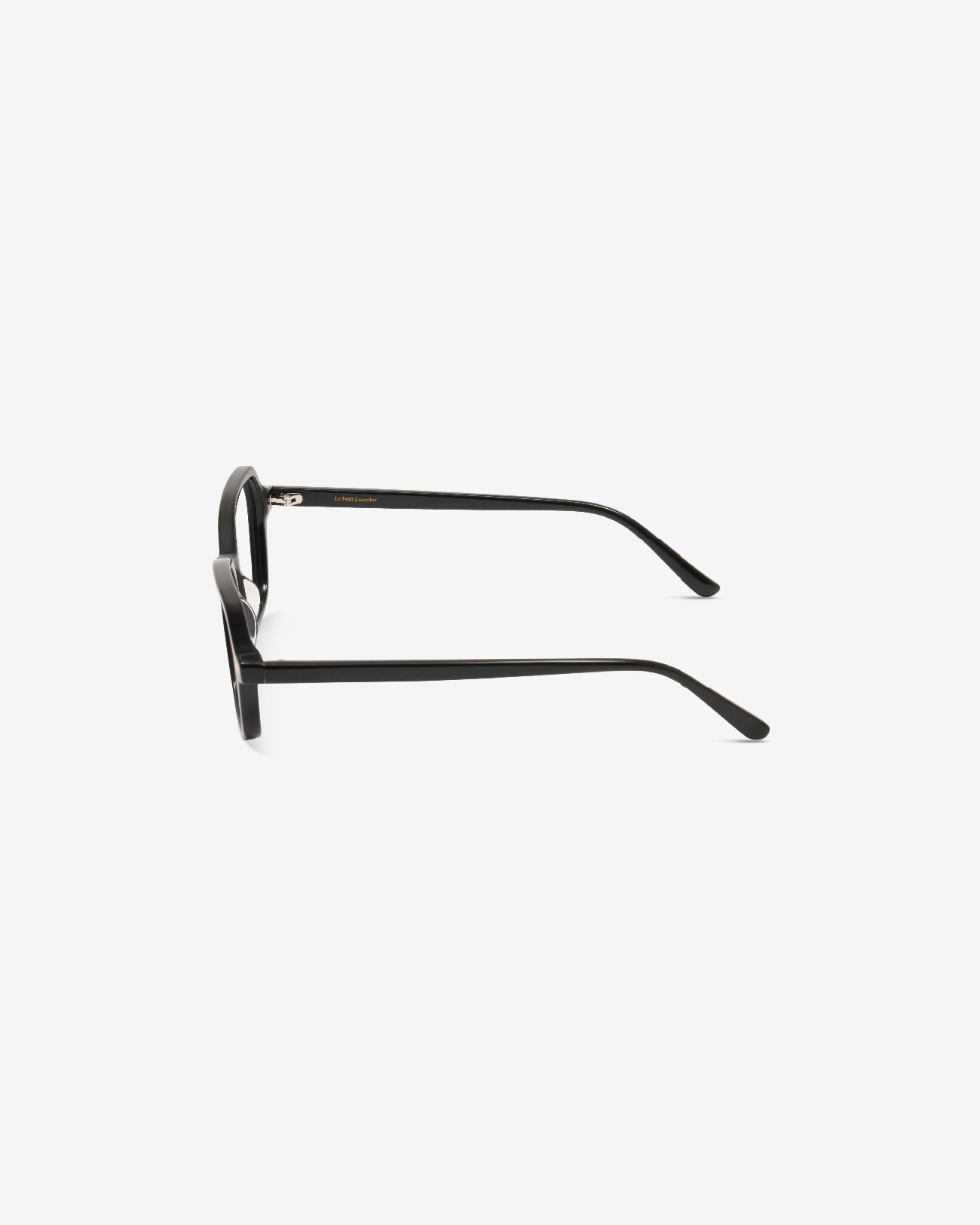 Lunettes de vue Fred Noir — monture pantos acétate, vue de profil