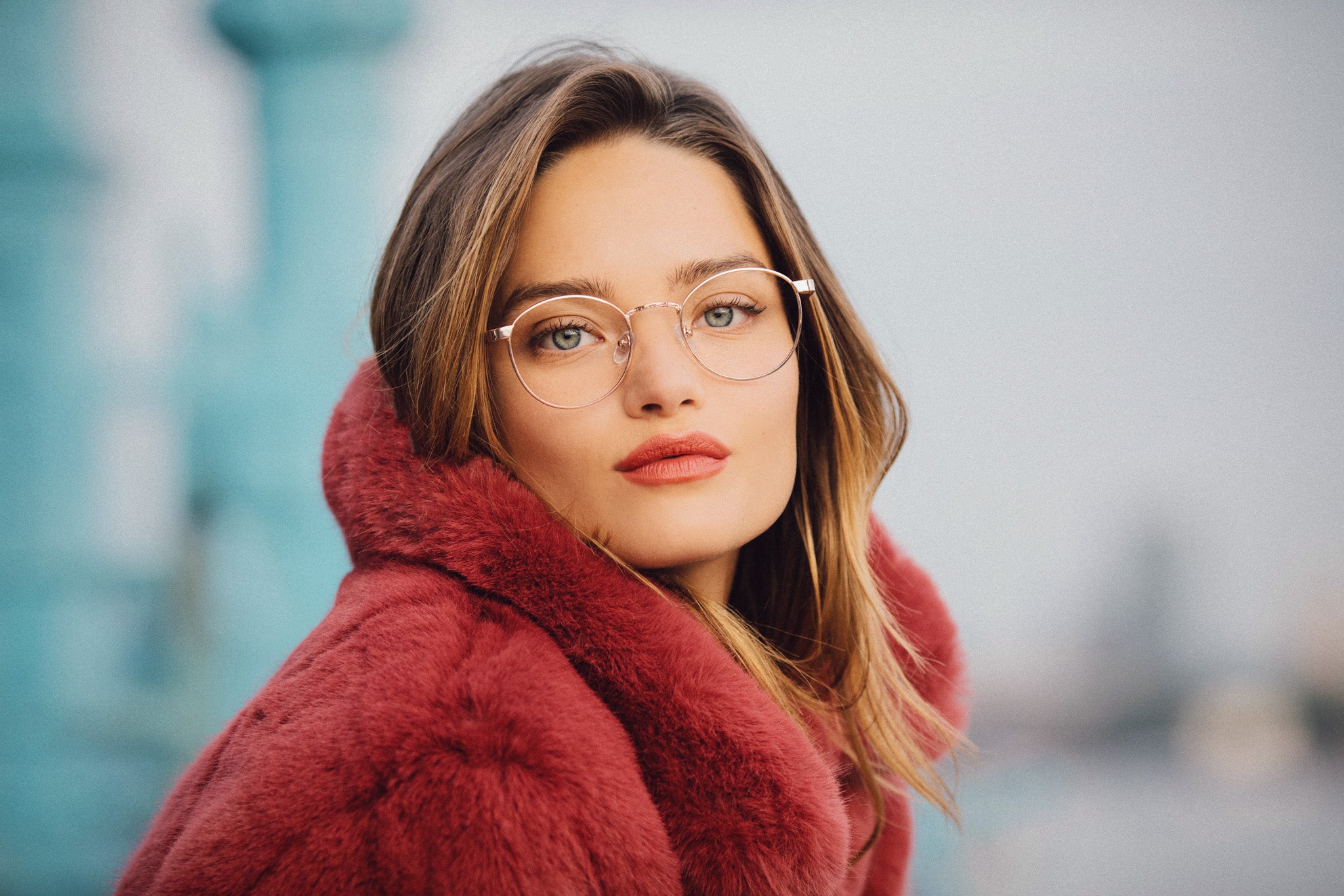 Hanna.B Rose Gold - Lumière bleue