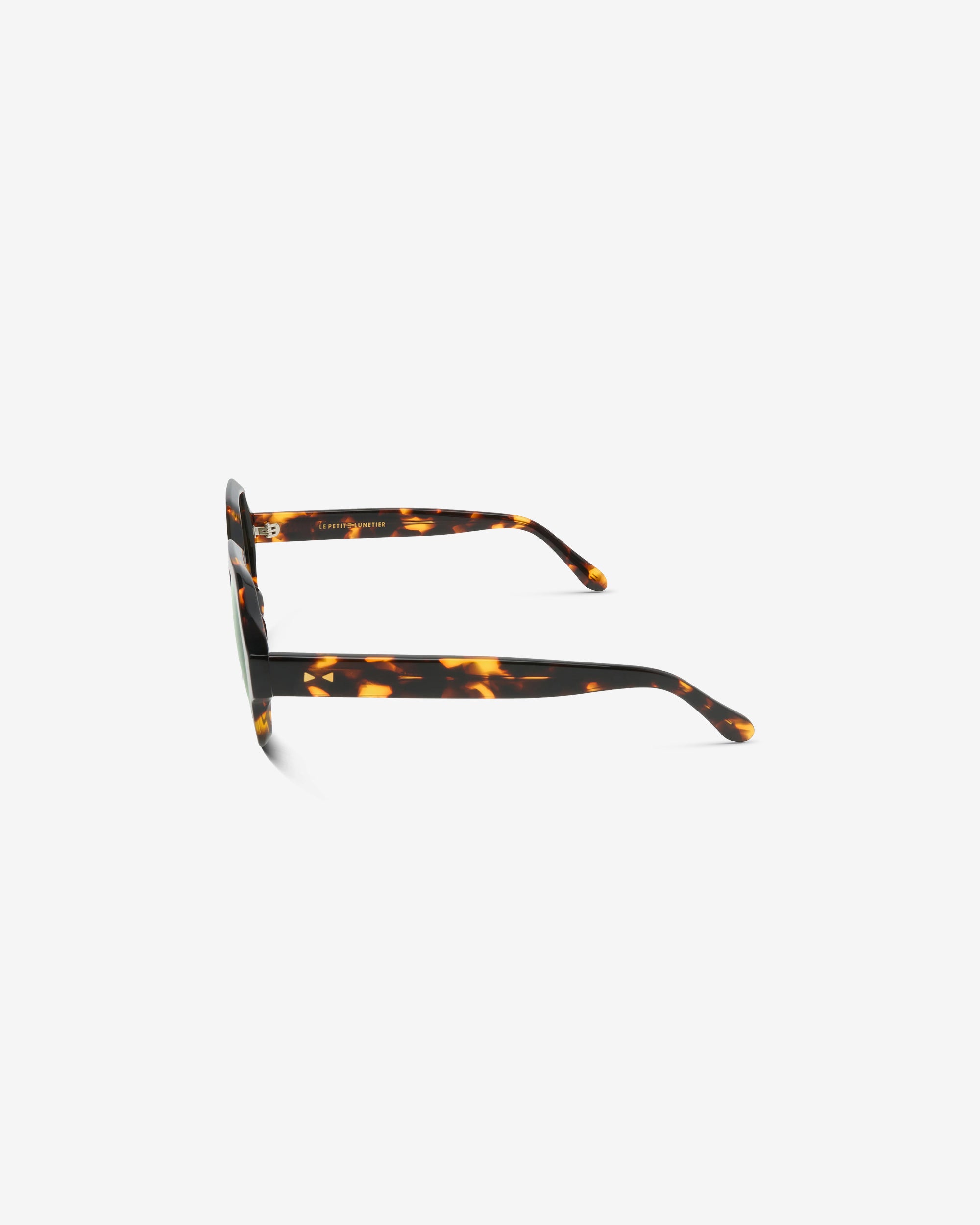Romy Brown / Havana and Gradient Green Lenses