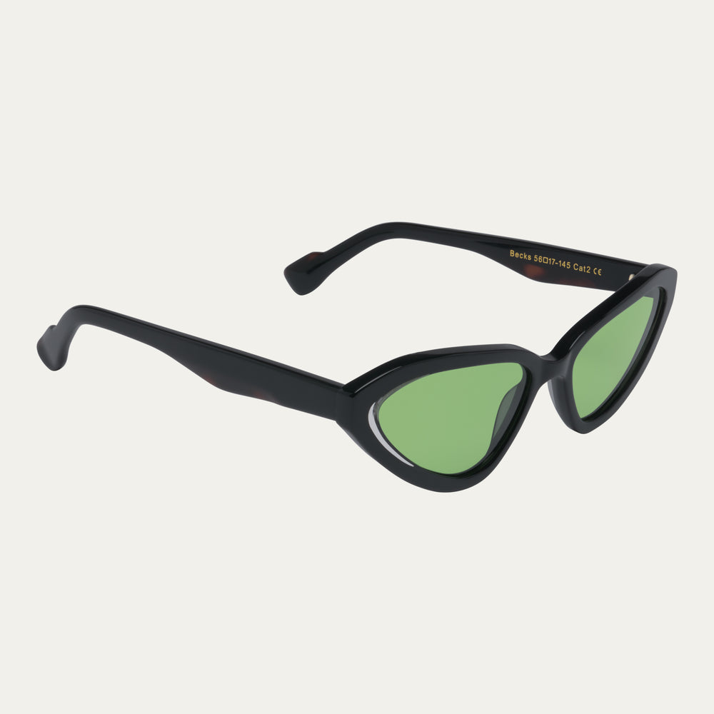 Becks Black and Green - Sunglasses