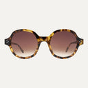 Sofia White Brown / Havana - Sunglasses Le Petit Lunetier