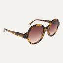 Sofia White Brown / Havana - Sunglasses Le Petit Lunetier