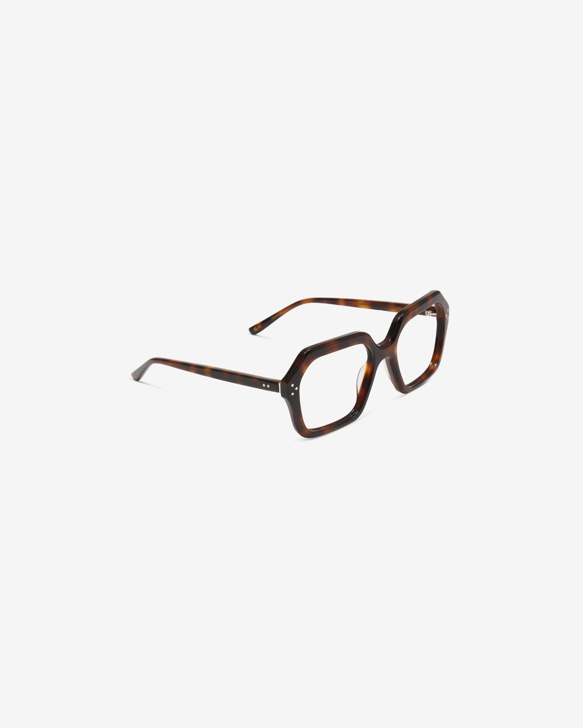 Monture optique Lara Ecaille — vue de trois-quarts