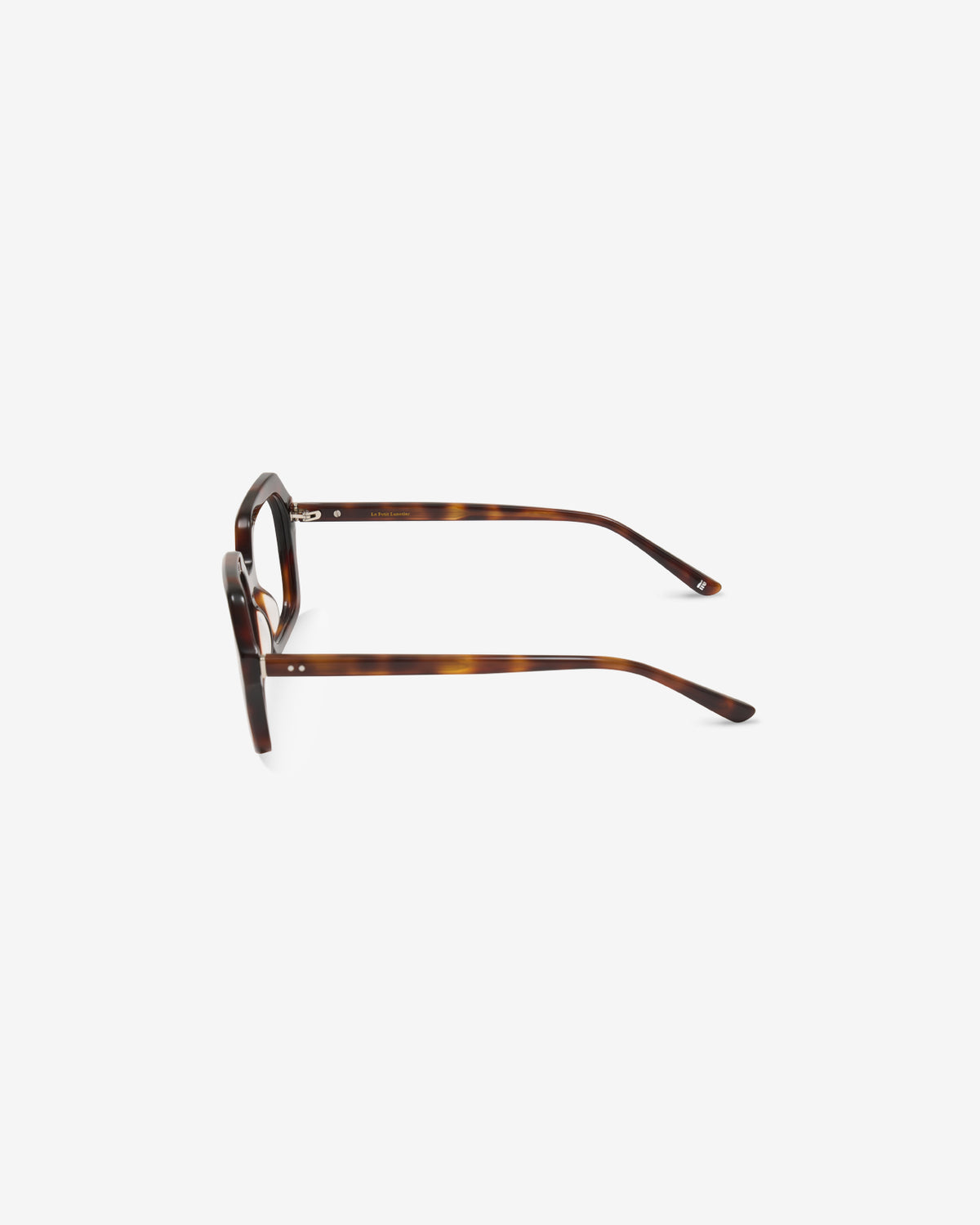 Monture optique Lara Ecaille — vue de profil