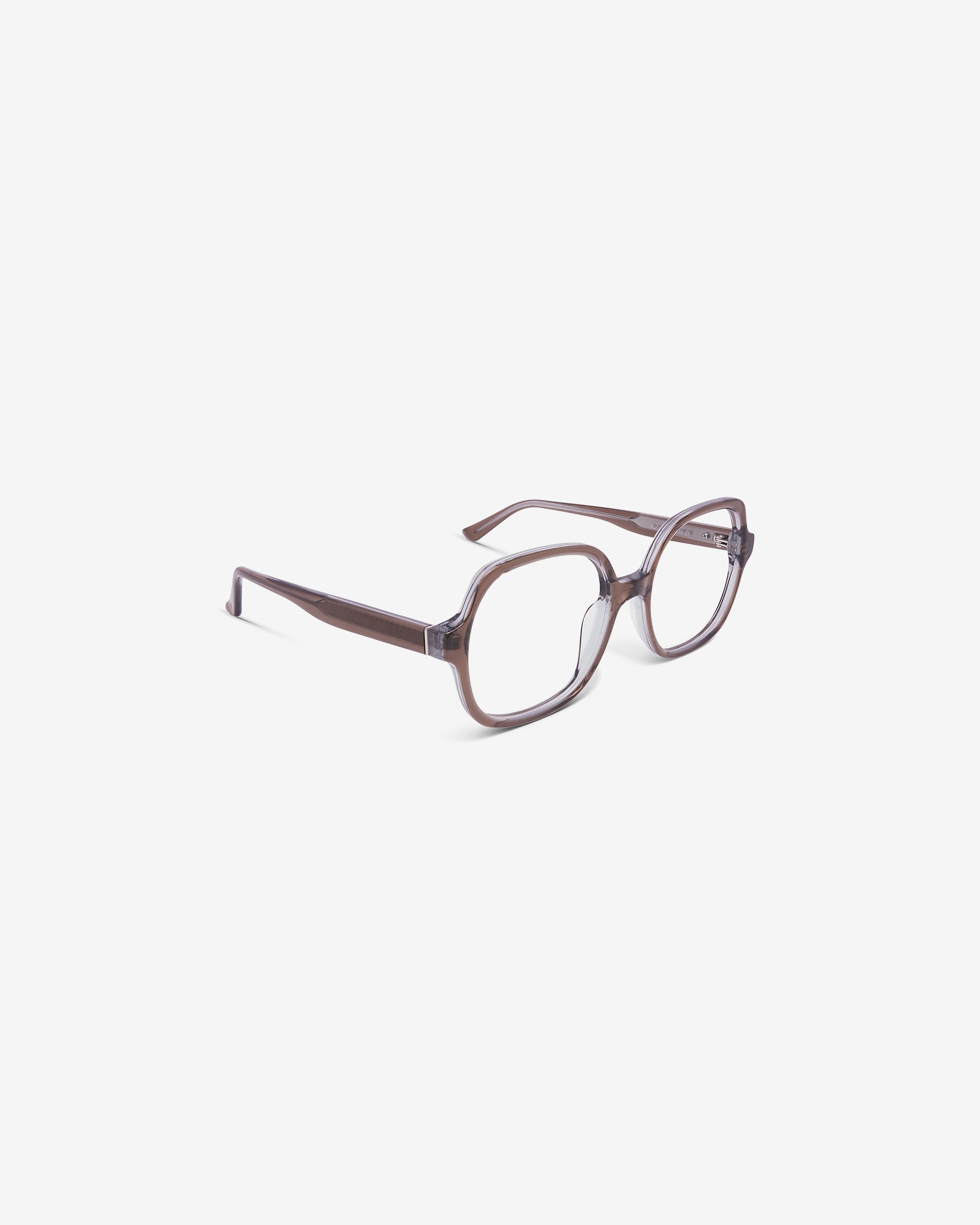 Suzie Transparent Gray - Blue Light