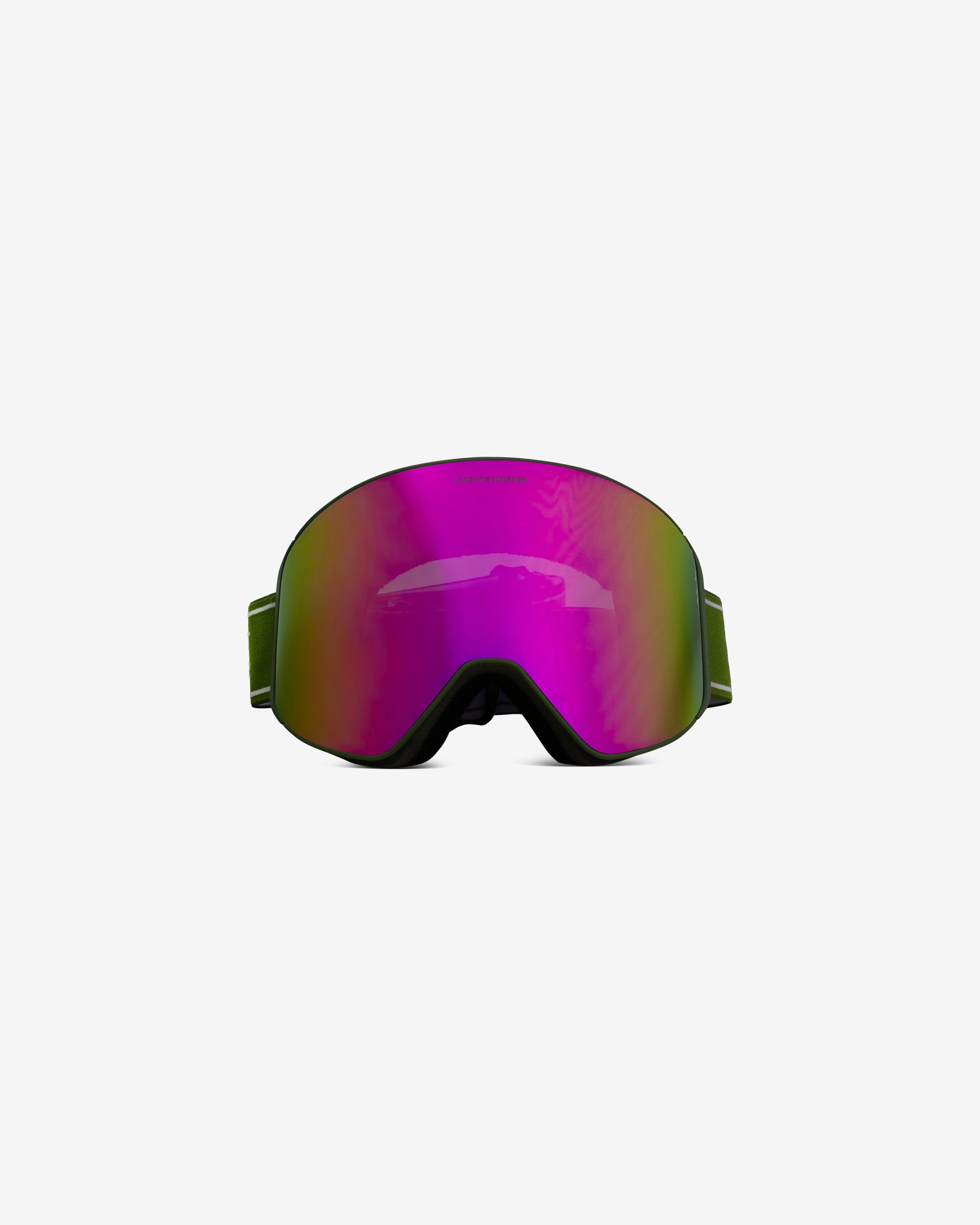 Masque de Ski Valmorel Vert Vitre Rose