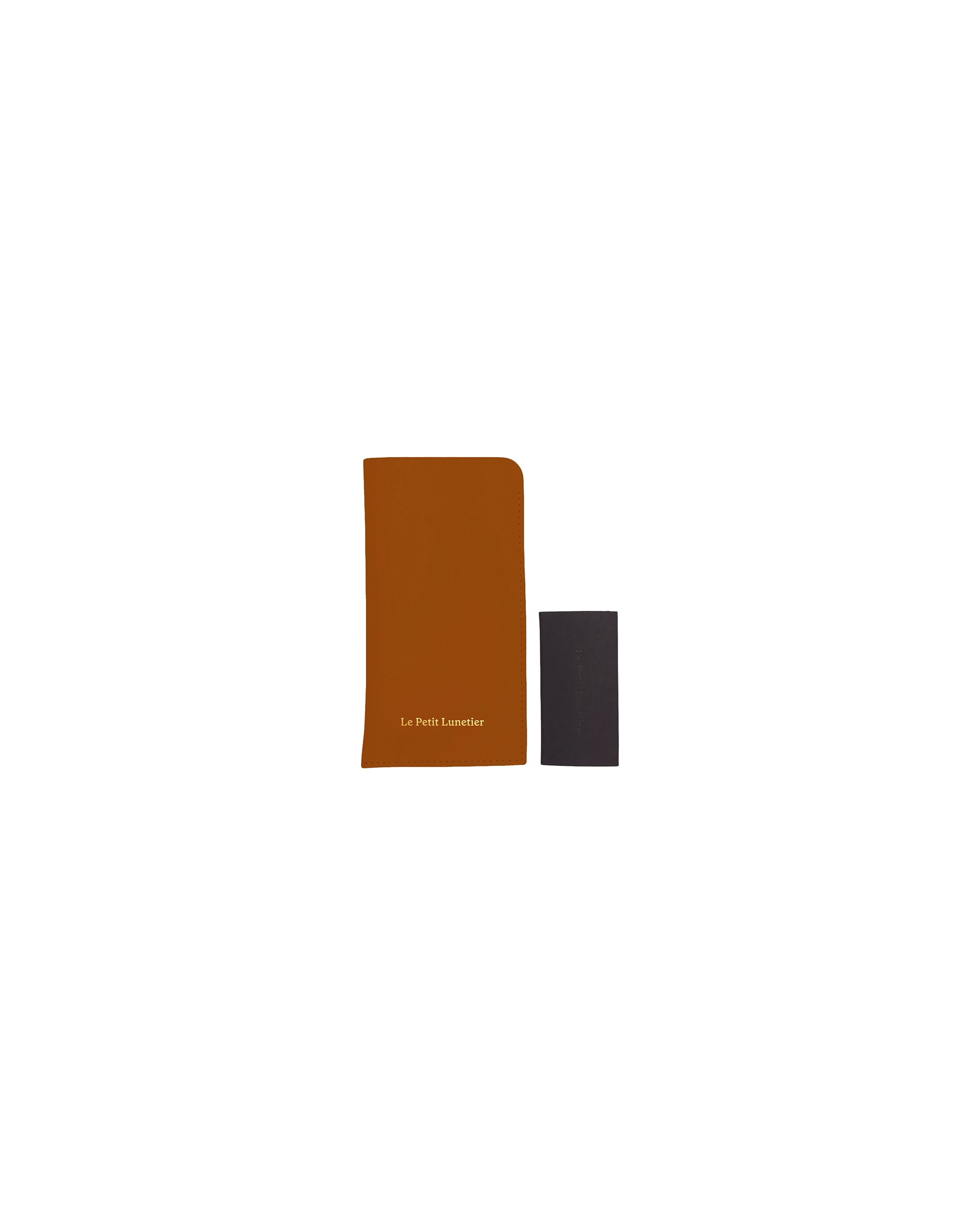 Pochette Camel en cuir