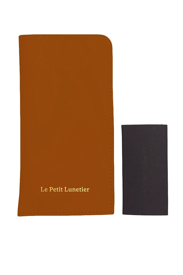 Pochette Camel en cuir