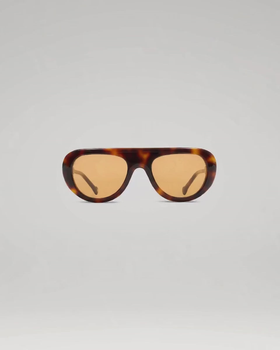 Lunettes de soleil Alicia Ecaille — vue à 360°