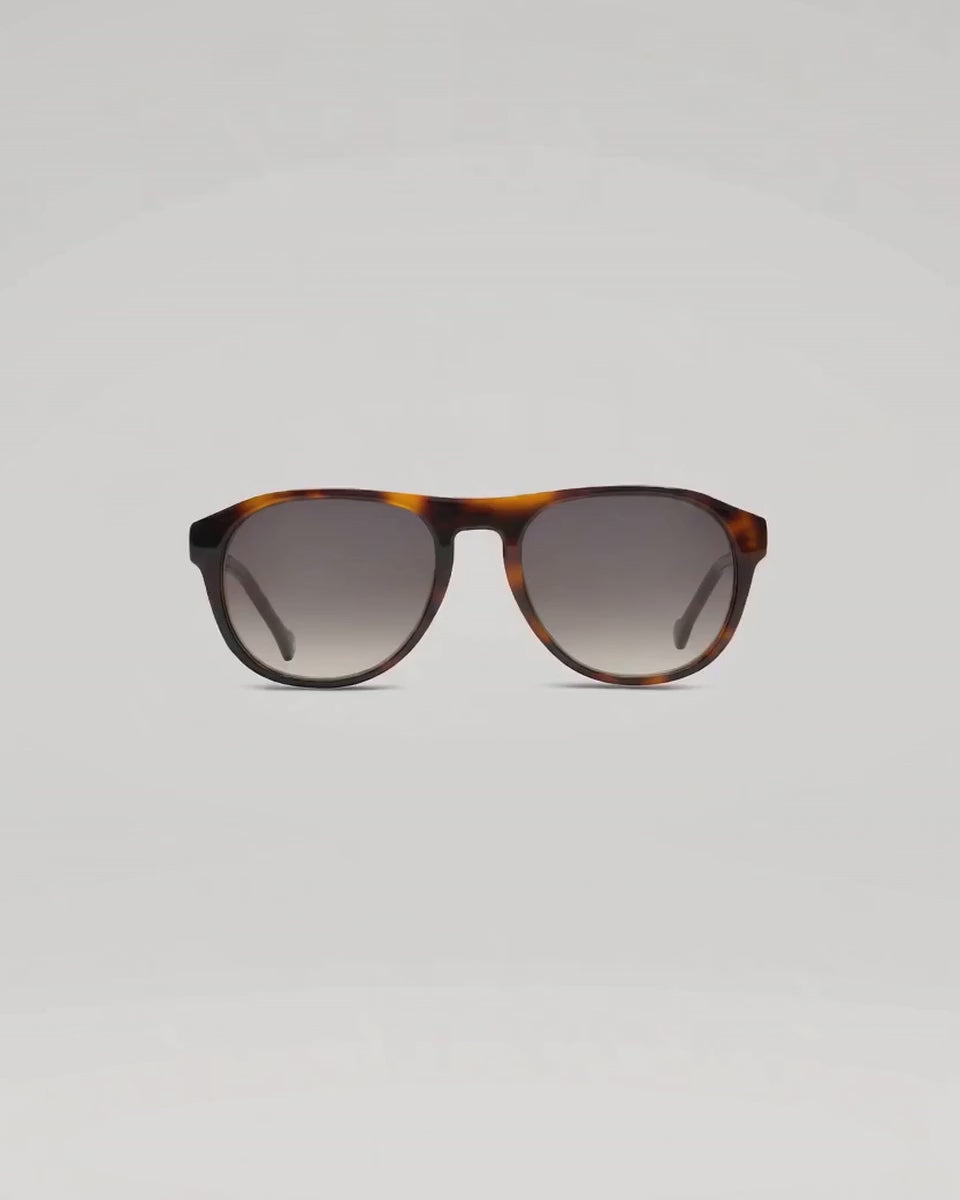 Lunettes de soleil Seymour Ecaille — vue à 360°
