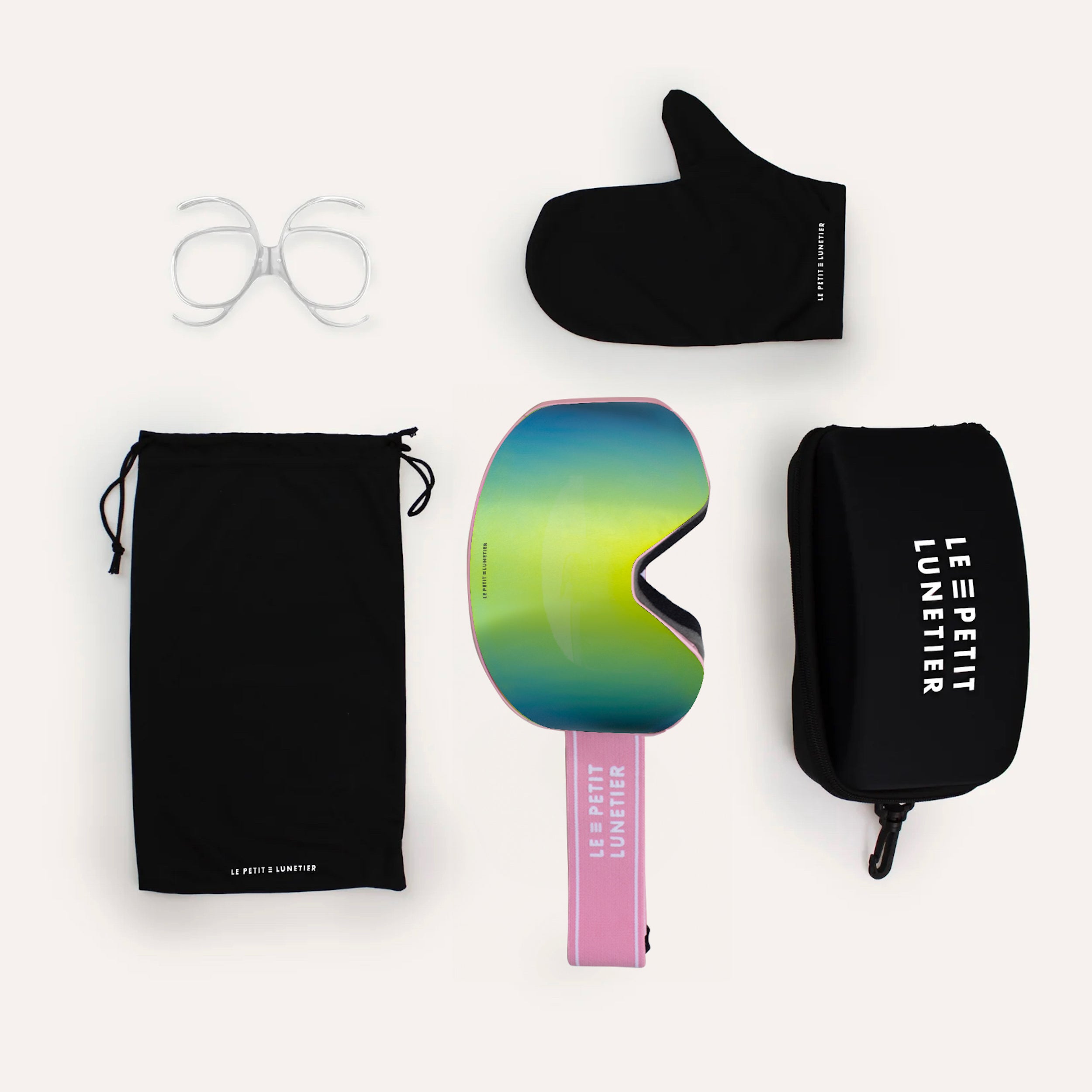 LA CLUSAZ 1100 Ski mask Gold