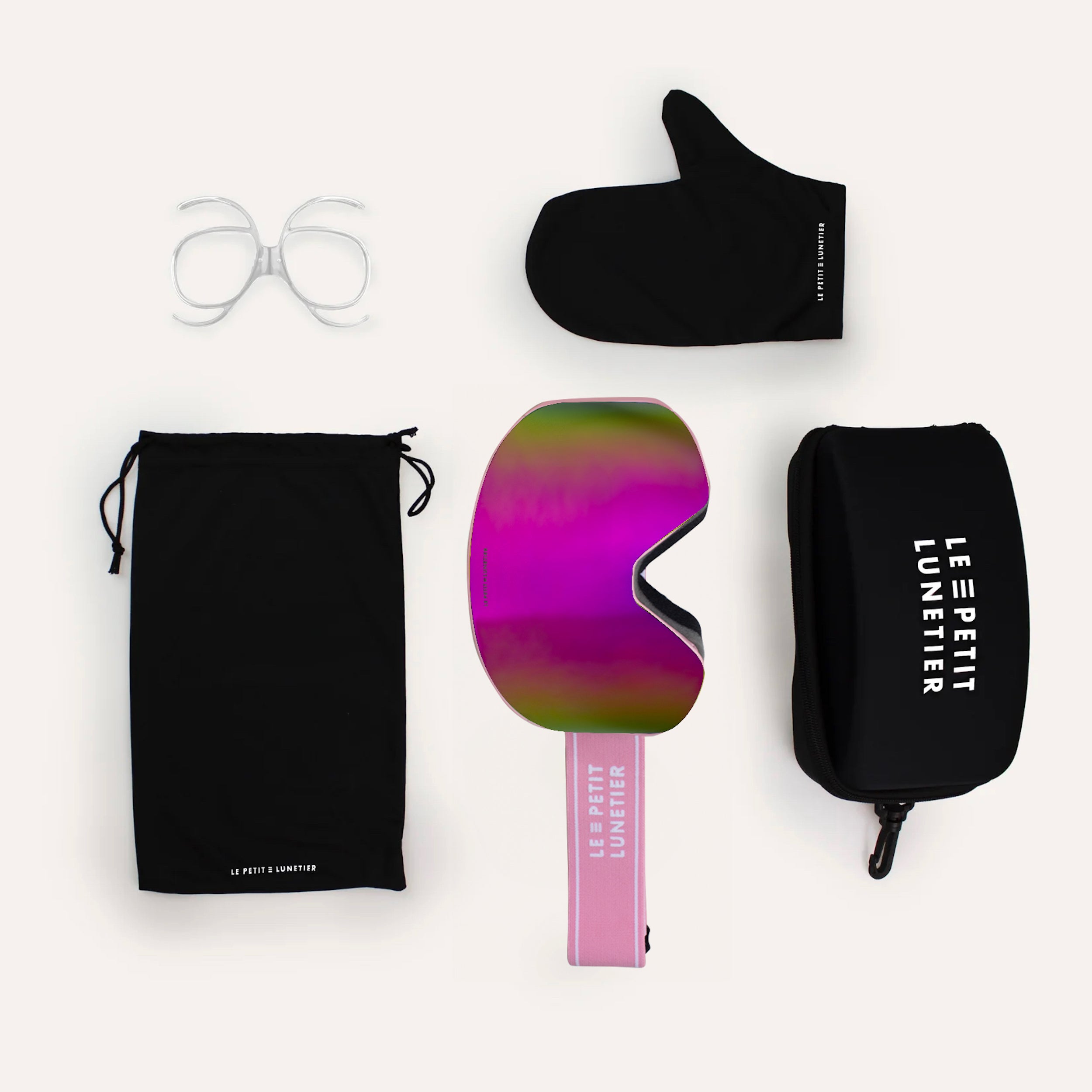 LA CLUSAZ 1100 Ski mask Pink