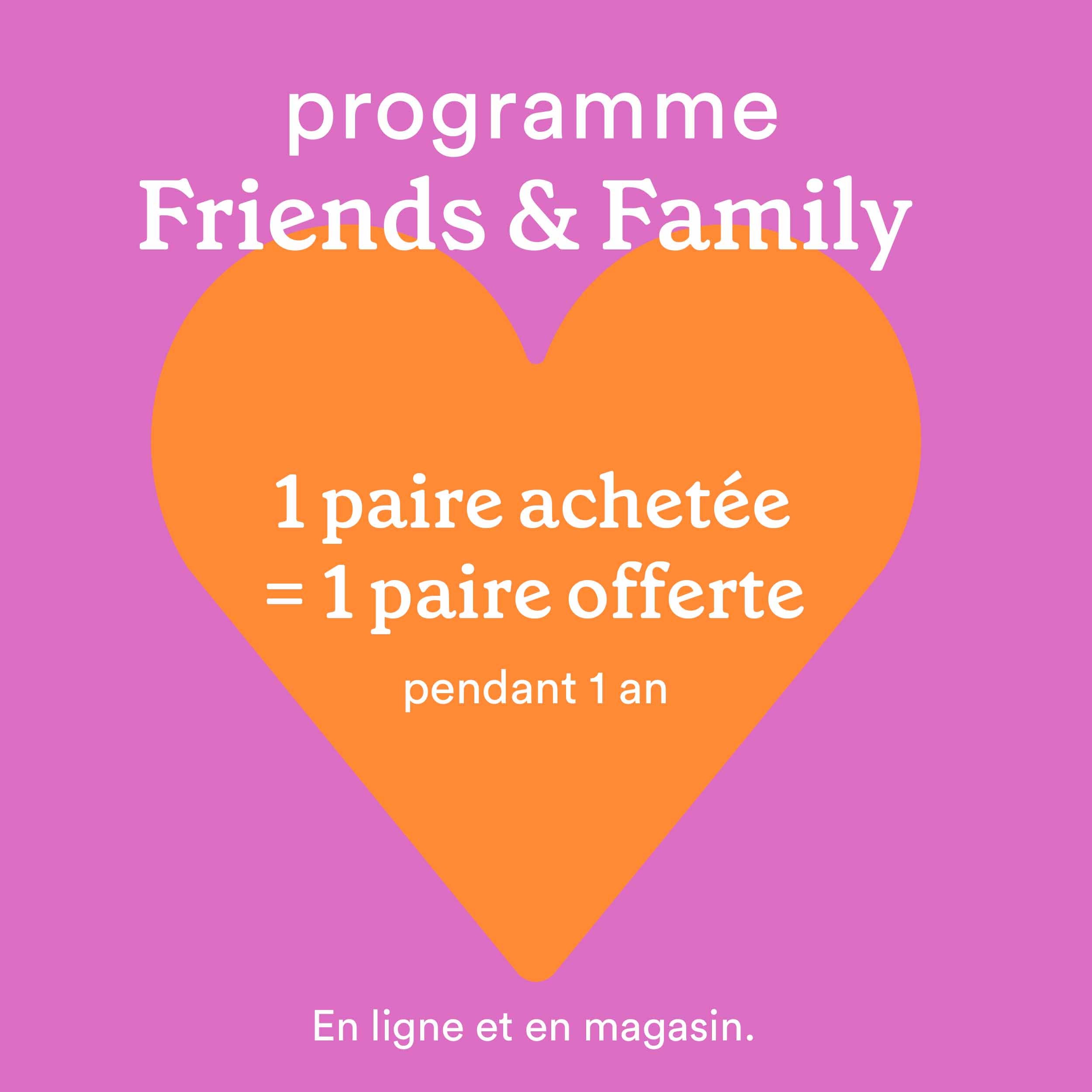 Friends & Family : 1 pack progressifs acheté, 199 euros de remise sur le second